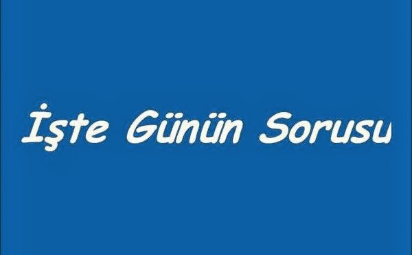 Okul Puani Hangi Hallerde Yariya Duser 2014 Gunun Sorusu Okulsoru