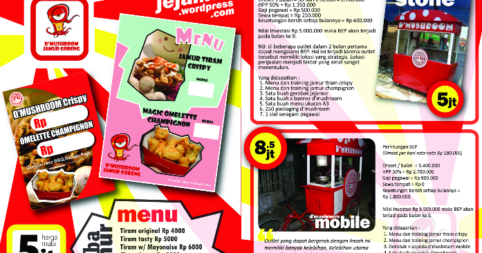 Contoh Brosur Bazar Makanan Contoh M
