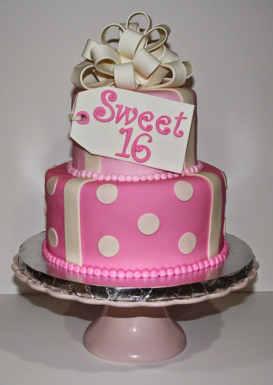 Birthday Cake Ideas For Sweet 16 Alittlecake 16th Sixteen - The Art of