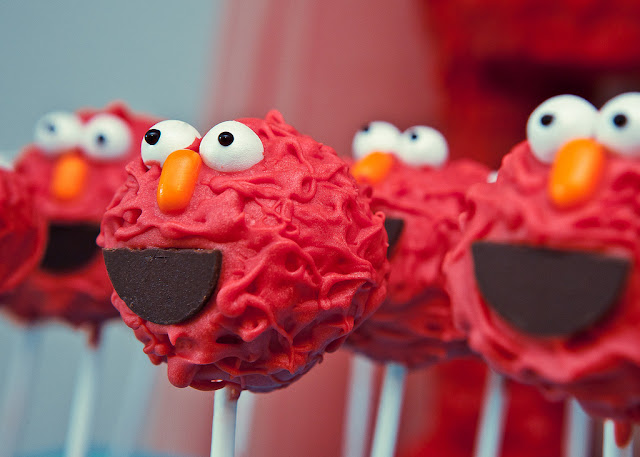 Kara s Party Ideas Red and Turquoise Elmo Party  - 87