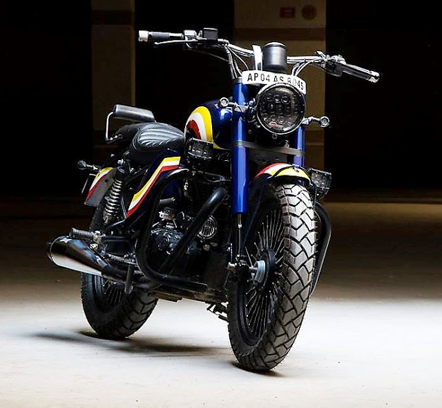 Royal Enfield Classic 350 Zafiro EIMOR Customs\