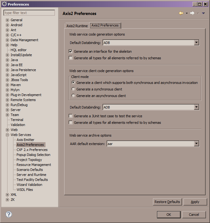 Brasil Software: Configurando o Axis2 no eclipse, e publicando o Web ...