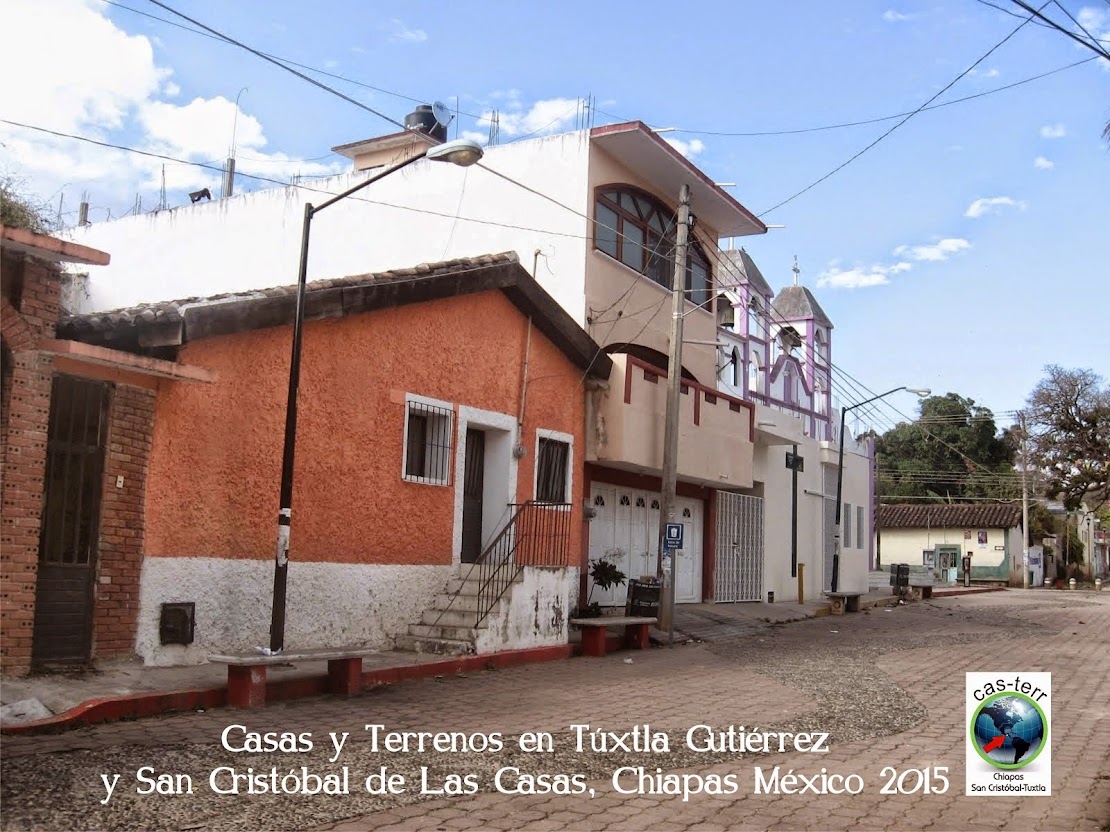 Casas y Terrenos en Túxtla y San Cristóbal Chiapas