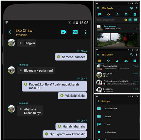 Download BBM Mod Black Official Versi 3.2.0.6 Apk Update Extra Full Fitur Terbaru Gratis Download BBM Mod Black Official Versi 3.2.0.6 Apk Update Extra Full Fitur Terbaru Gratis