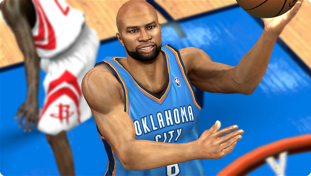 NBA 2K14 Derek Fisher Face Mod