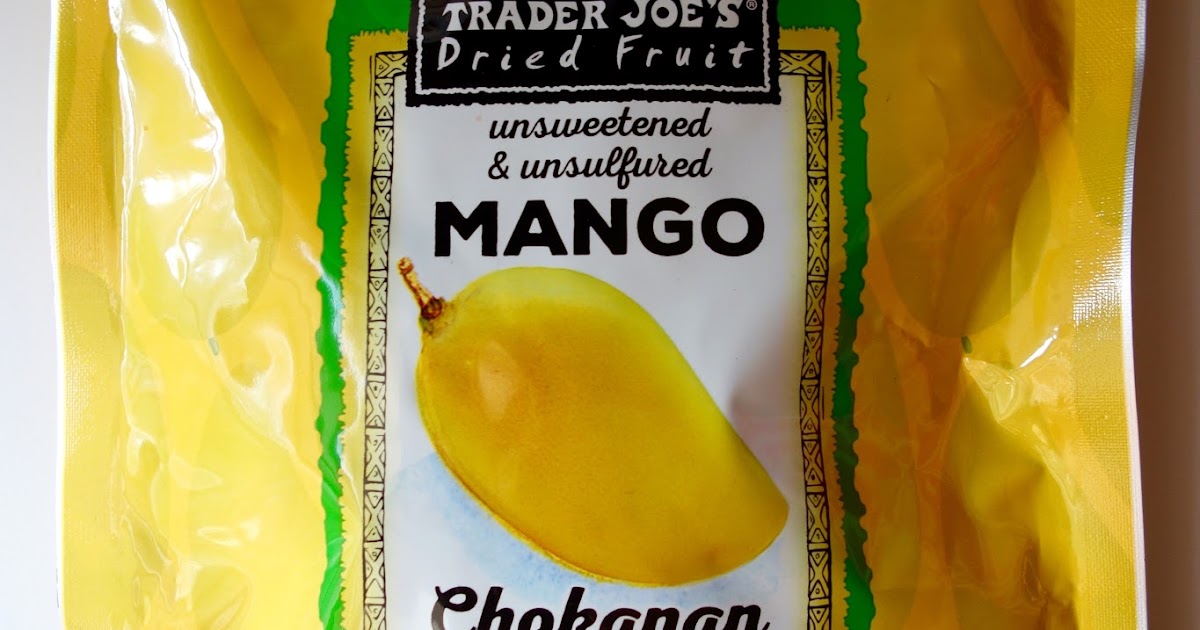 Trader Joe's Dried Mango Chokanan Variety
