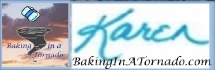Baking In A Tornado signature | www.BakingInATornado | #MyGraphics
