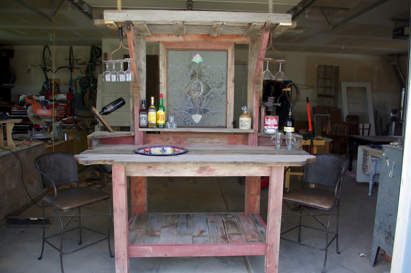Reclaimed Rustics Barn Wood Patio Bar