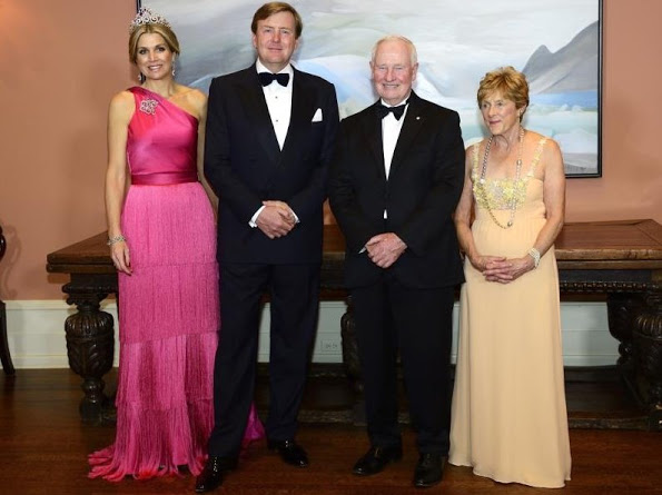 Banquet For Queen Maxima And King Willem-Alexander During Their Canada Visit