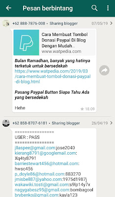 melihat pesan berbintang whatsapp cara melihat pesan whatsapp berbintang