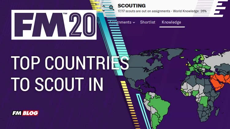 The Top Countries to Scout in for Football Manager 2020