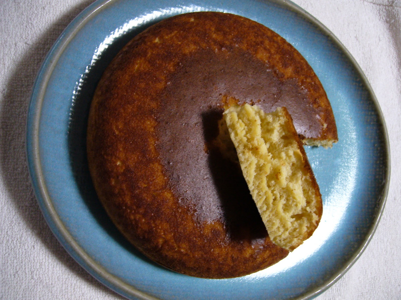 Real English Rice cooker cake
