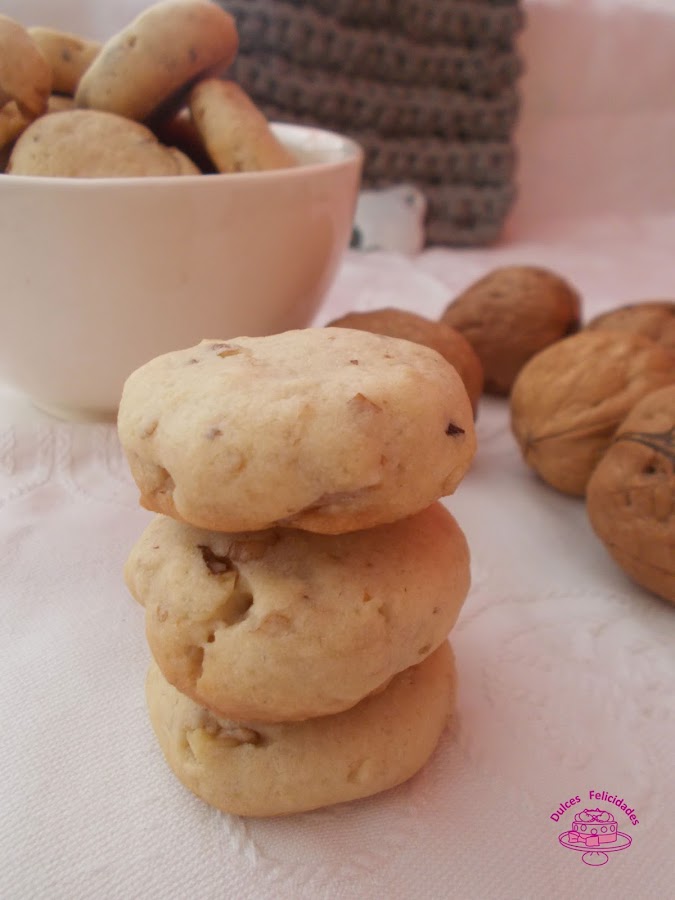 Bocaditos de mantequilla y nuez