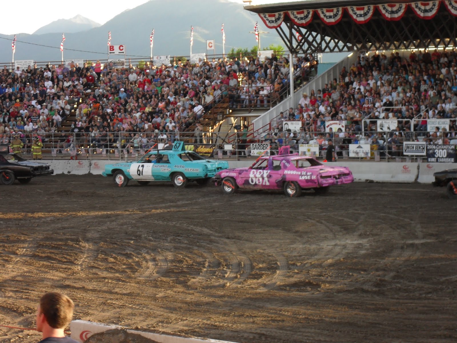 Evan & Heather Spanish Fork Demolition Derby