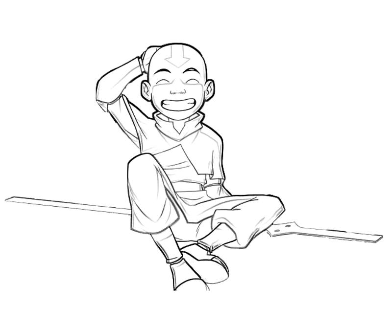 aang coloring pages - photo #48