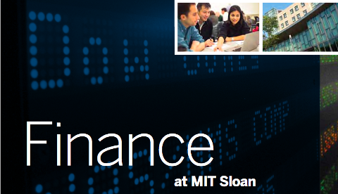 Finance at MIT Sloan