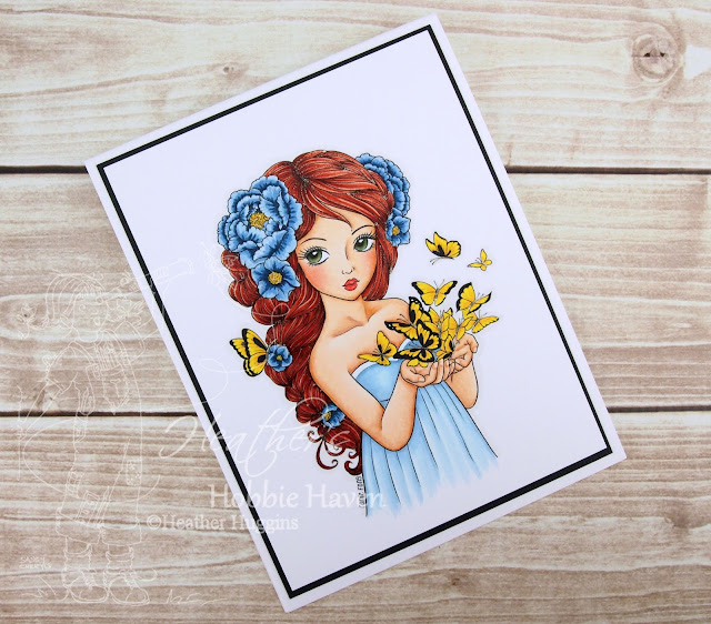 Heather's Hobbie Haven - Butterfly Kisses Card