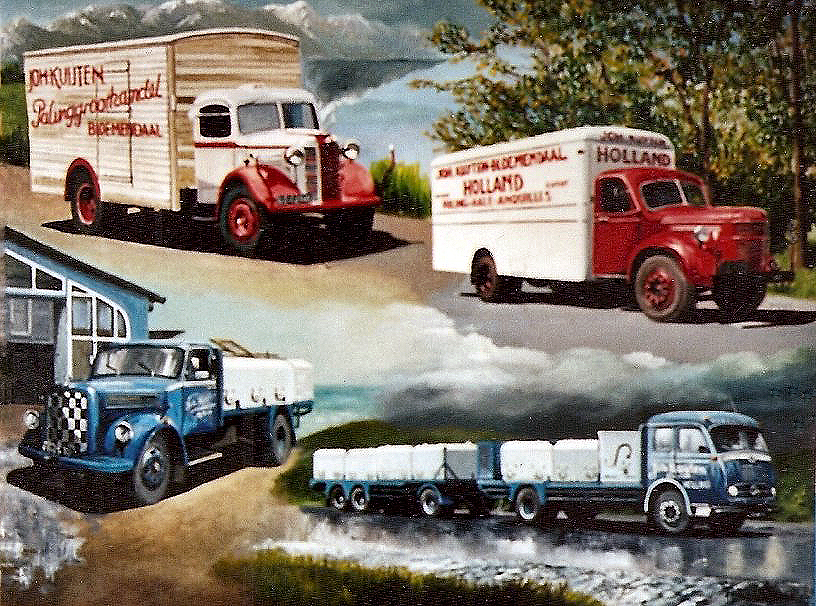 transpress nz Dutch trucks, 1950s