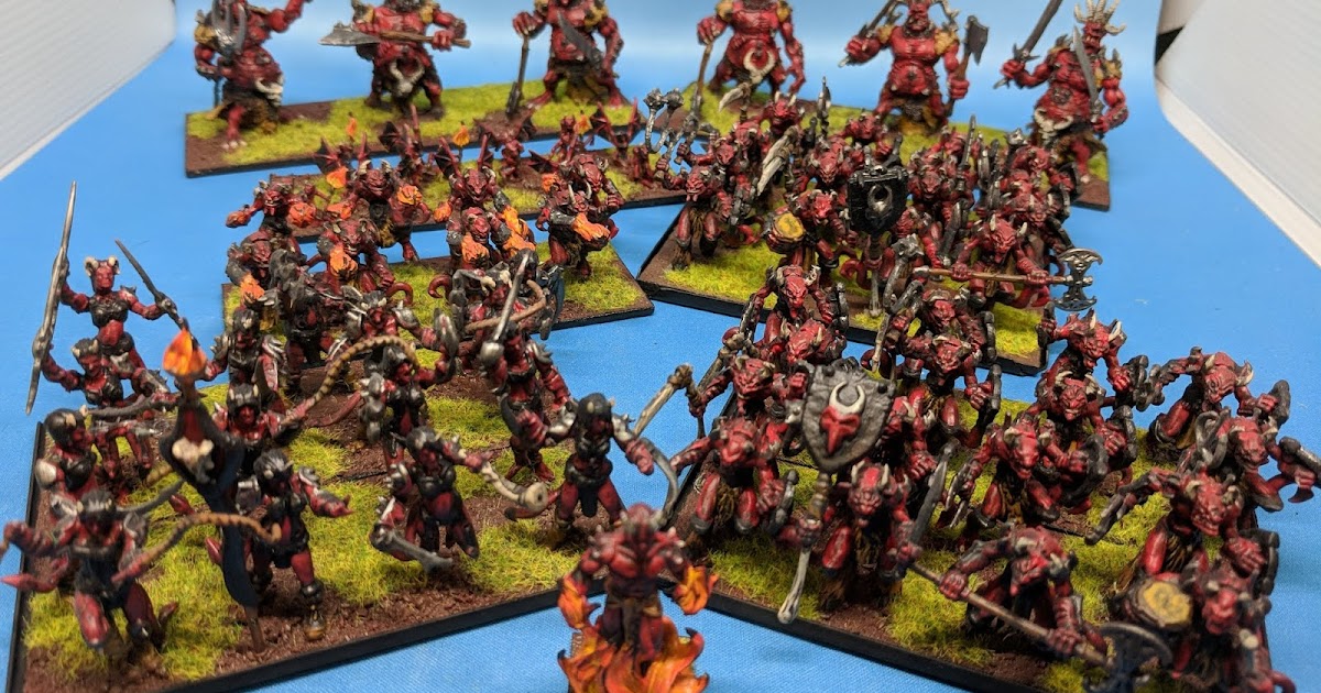 FORCES OF THE ABYSS MOLOCH REGIMENTS MANTIC GAMES KINGS OF WAR 