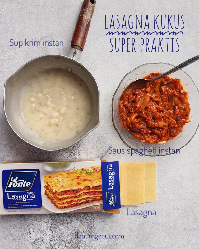 Lasagna Kukus Super Praktis Dapur Ngebut
