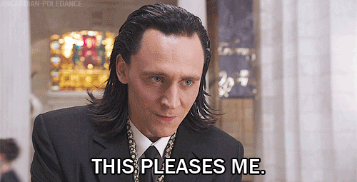 Loki This Pleases Me Reaction Gif