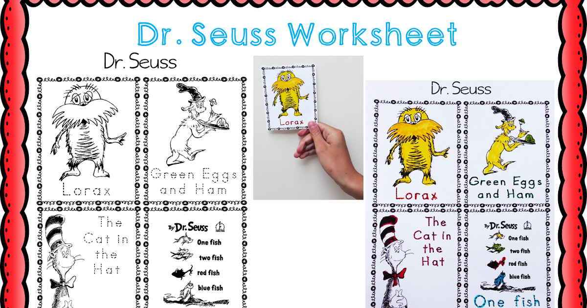 ESL/EFL Preschool Teachers: Dr. Seuss worksheets for ELL