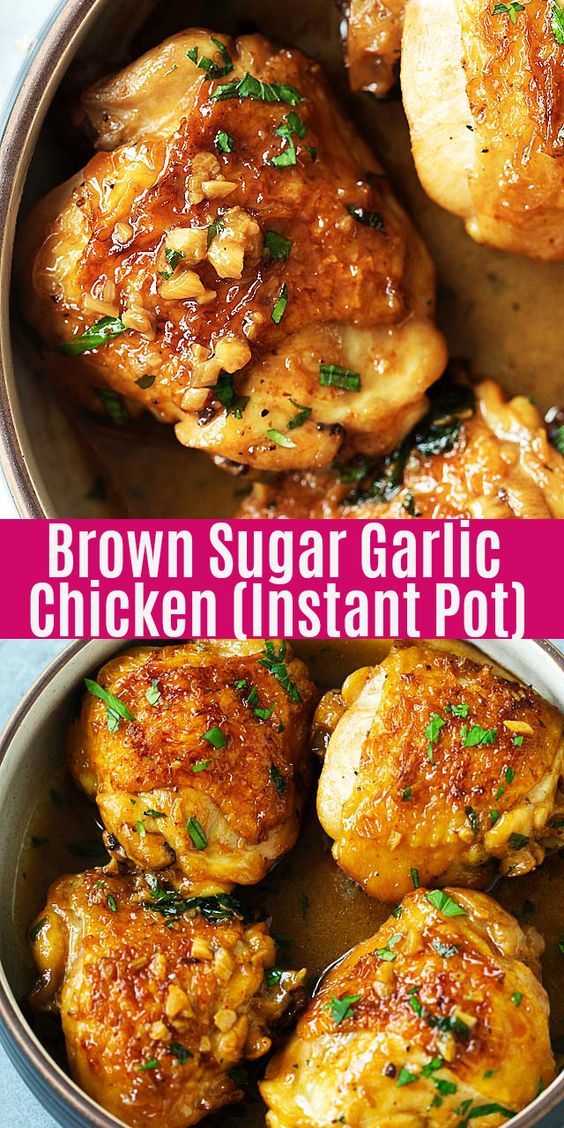 Brown Sugar Garlic Chicken Instant Pot Health Meal Prep Ideas