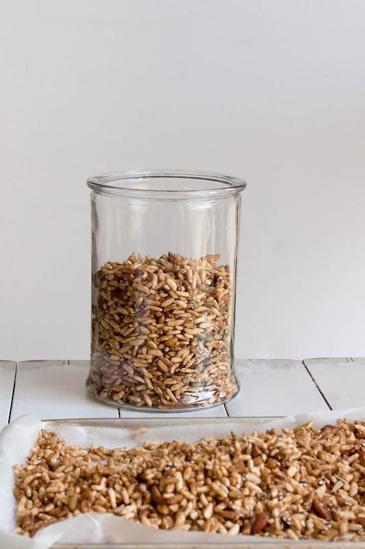 Milk and Honey Toasted Puffed Rice Cereal Vegan & Gluten Free