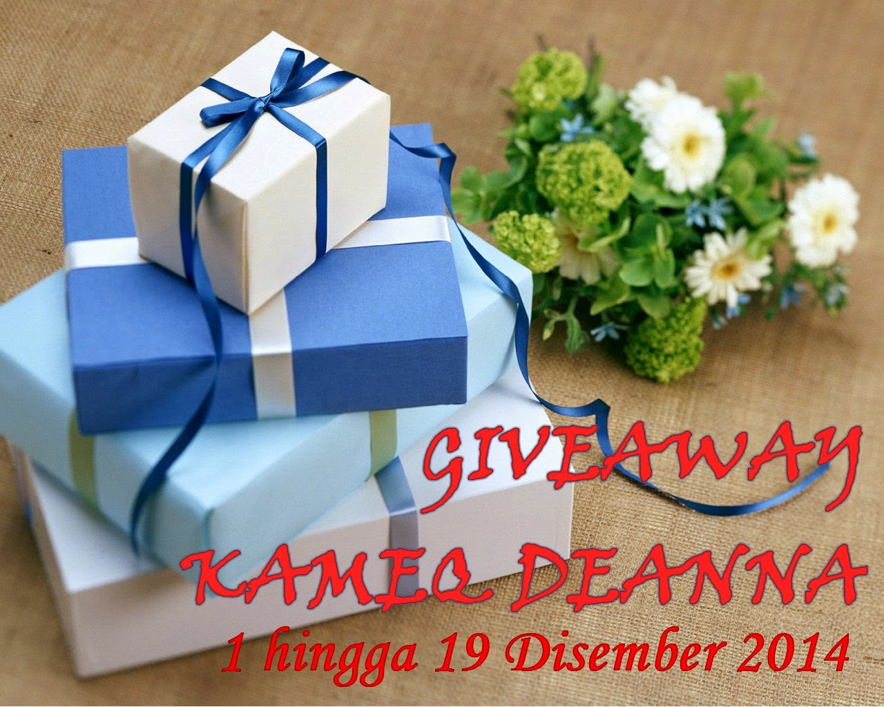 giveaway kameq deanna