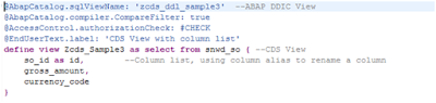 SAP ABAP Central: Core Data Services in ABAP