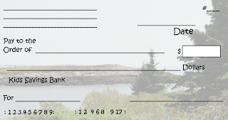 Free Clipart N Images: Printable Pretend Checks For Kids