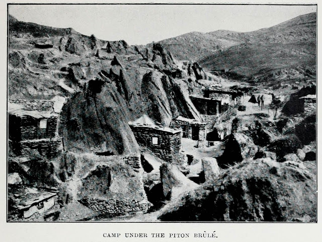 CAMP UNDER THE PITON BRULE - The Macedonian Campaign 1917