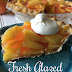 Fresh Glazed Peach Pie