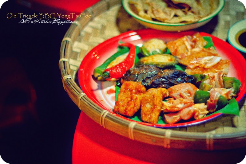 AhTeeKitchen Old Tricycle BBQ Yong Tau Foo, Taman Desa 本土式的烧烤酿豆腐