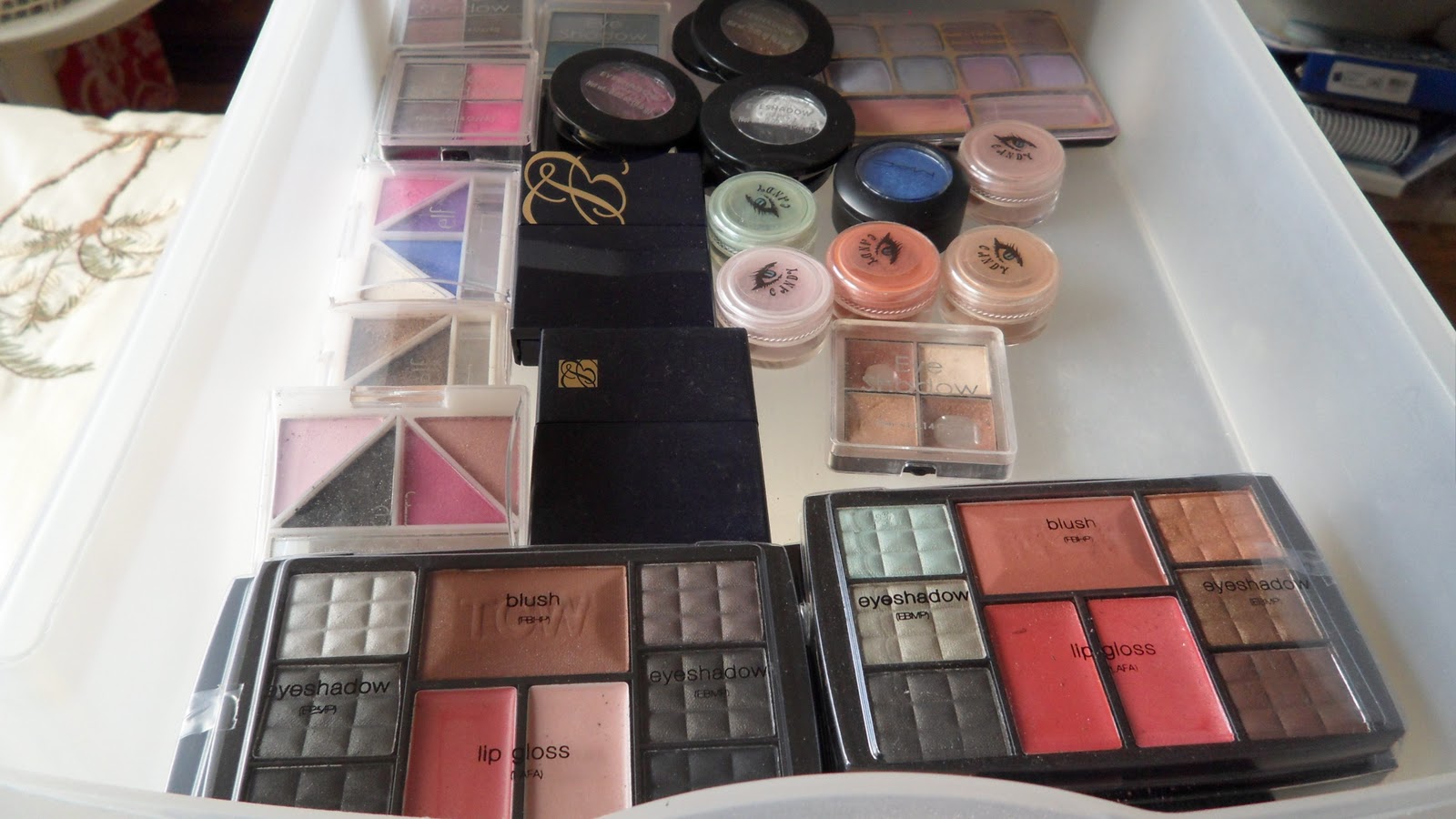 Anonymous Hauls And Reviews Makeup Drawers/Collection