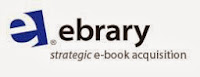 Screen shot of ebrary logo