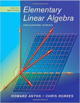 Elementary Linear Algebra By Anton, Rorres 10th Edition