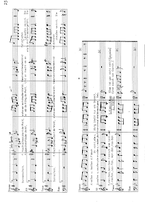 Score (piano, choir)