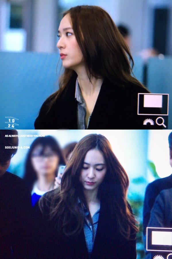 어제 오늘자 f(x) 크리스탈 공항패션 | 인스티즈