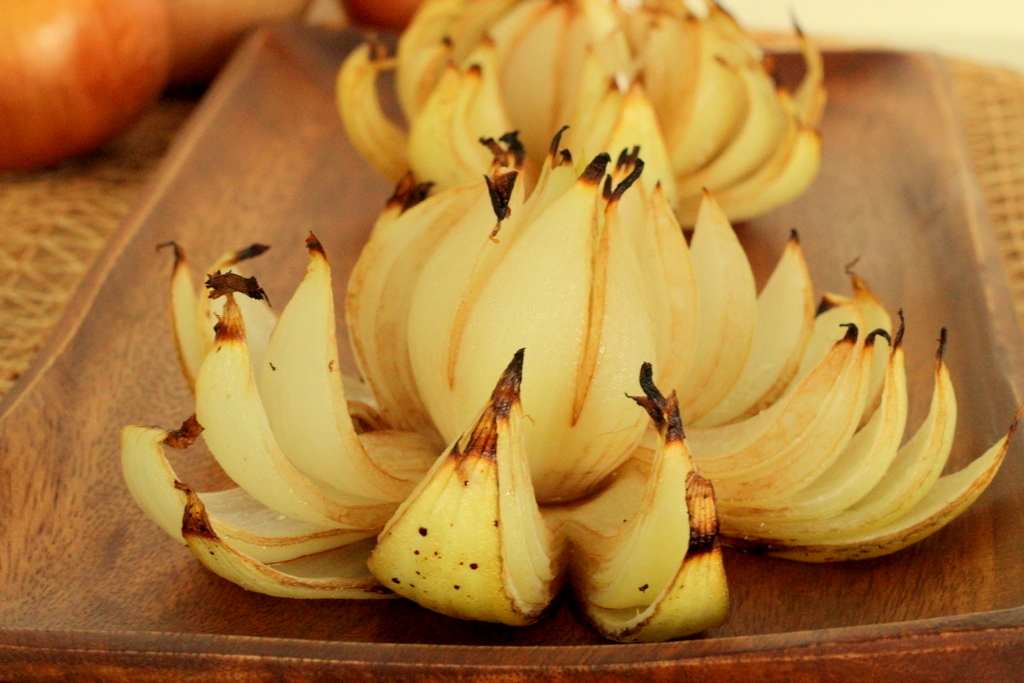 Tried in Blue Weird Recipe Wednesday Onion Flowers