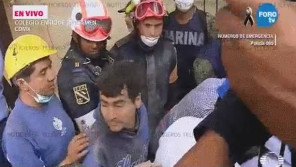 Surge héroe en tragedia del Colegio Enrique Rébsamen Surge héroe en tragedia del Colegio Enrique Rébsamen