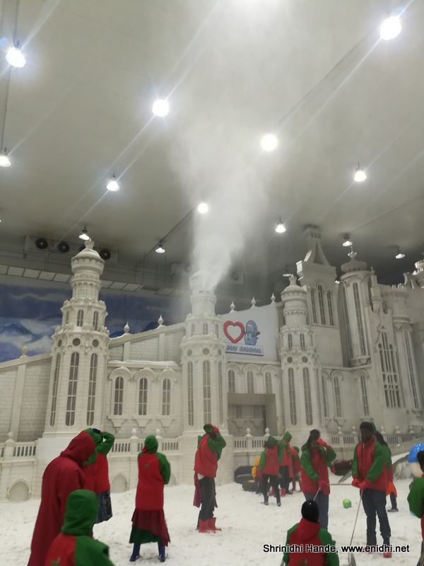 VGP Snow kingdom Chennai Experience and review. eNidhi India Travel Blog