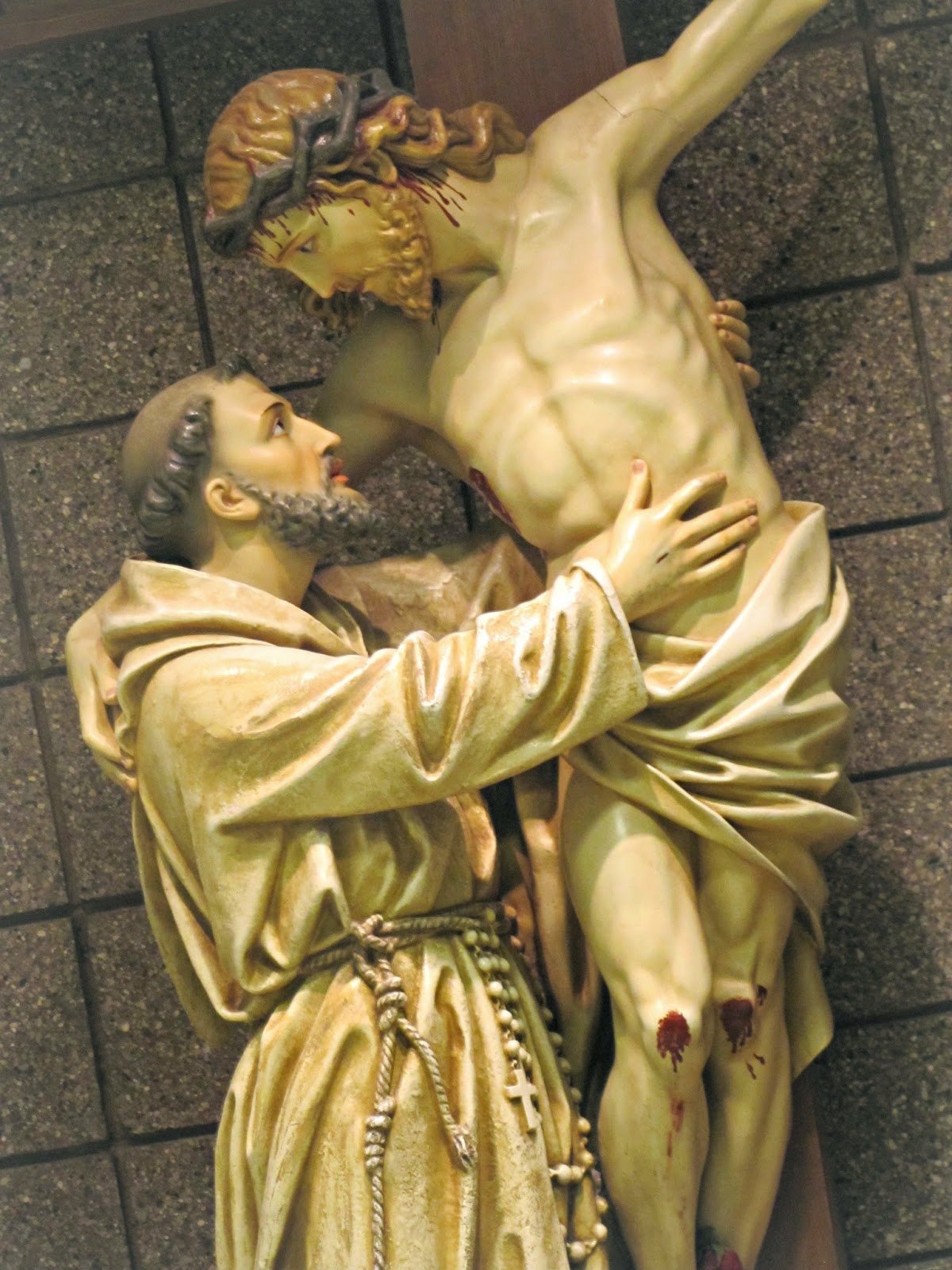 Saint Francis and Jesus | Catholic, Catholic faith, Catholic church
