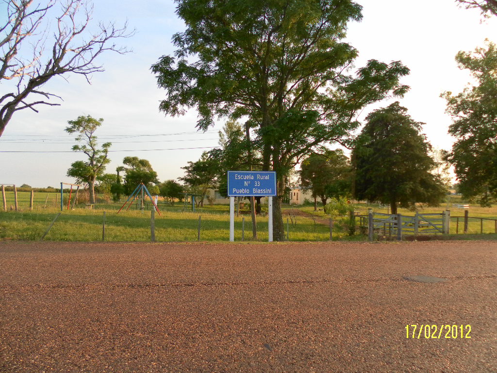 escuelasruralesdeluruguay SALTO Pueblo Biassini Ruta 4 Km 83