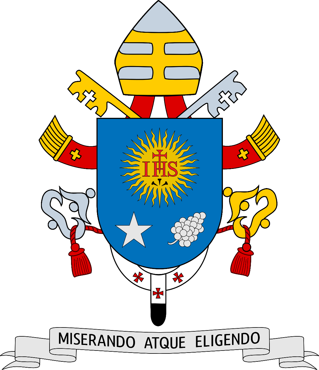 неофіційний герб Папи Франциска