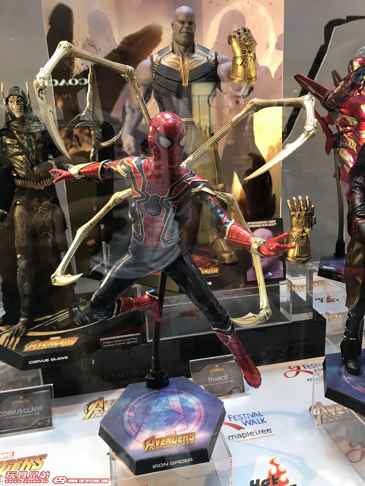 hot toys iron spider price