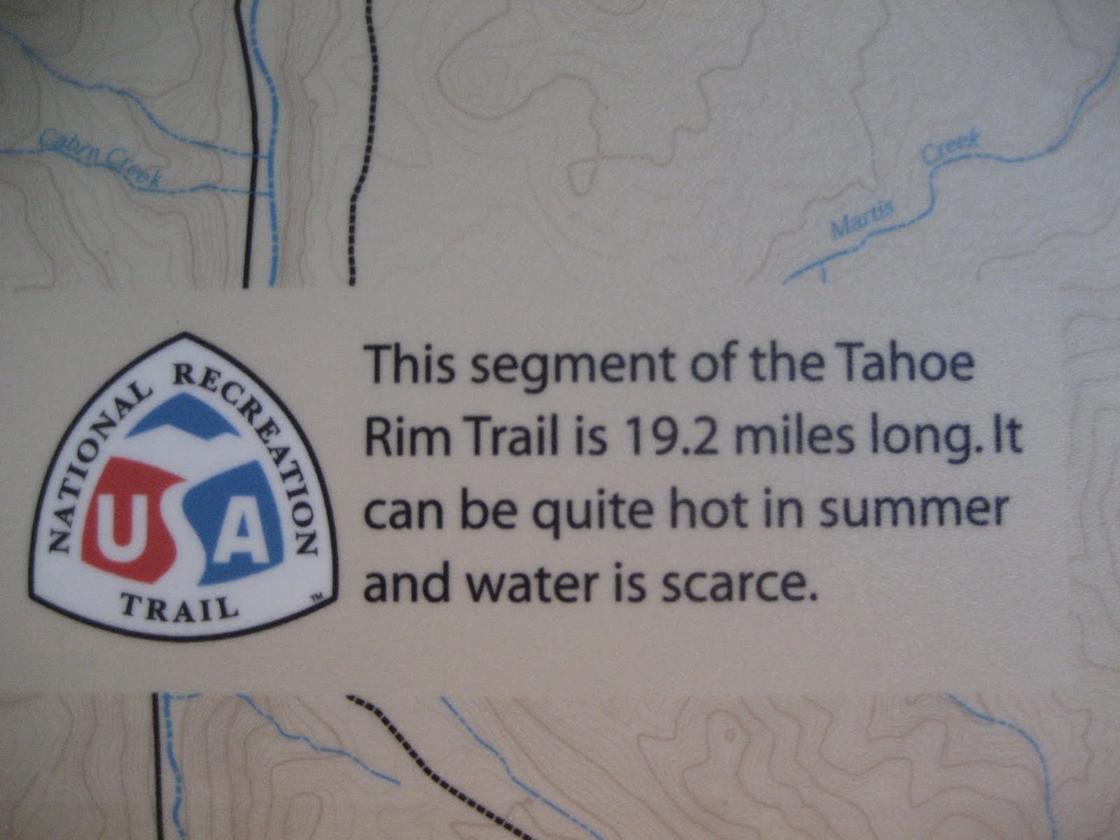 Running the Tahoe Rim Trail Segment 1 Brockway Summit to Tahoe City
