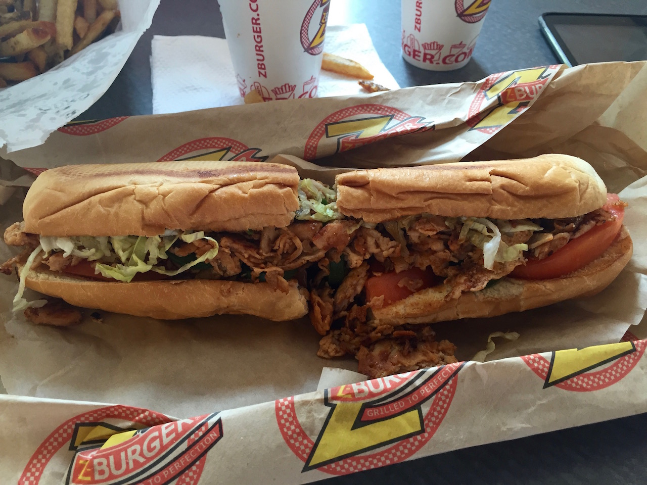 ZBurger Food Review III DC Outlook