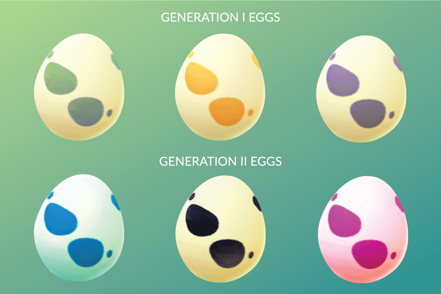 Pokemon Egg Chart Gen 1 And 2