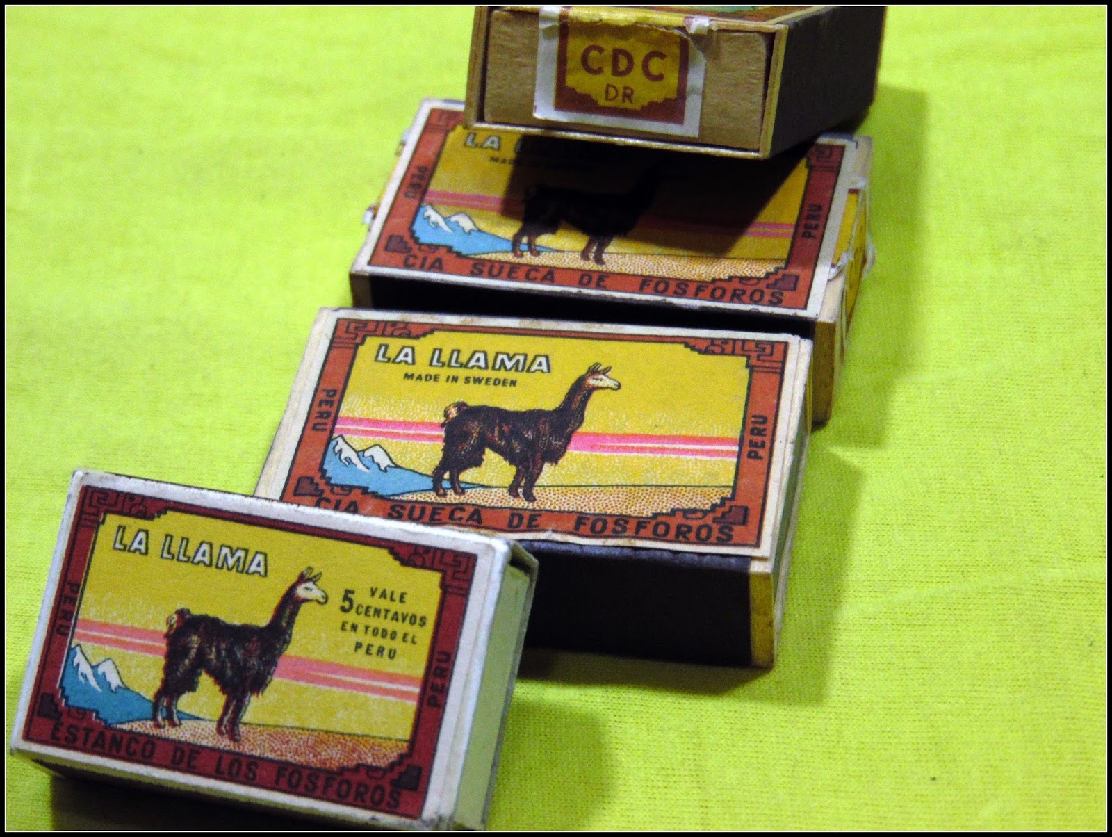 MATCHBOXES AND LABELS COLLECTION July 2016